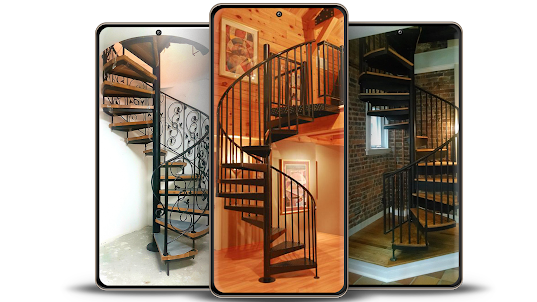Spiral Staircase Storage