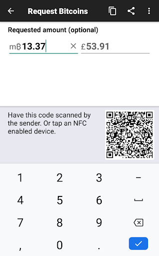 Testnet Wallet Screen 3