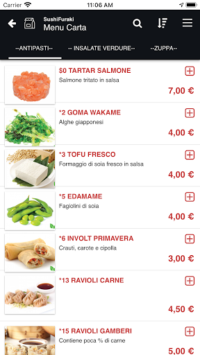 Sushi Furaki Restaurant Screen 3