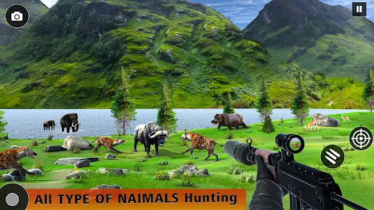 동물 사냥 게임 - Hunting Clash 3D