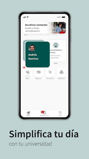 Android application Tecmilenio Campus Digital screenshort