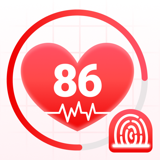 Heart Rate Monitor & BP Report  Icon