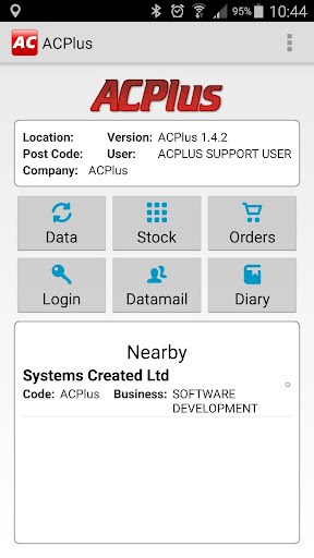 Android application ACPlus screenshort