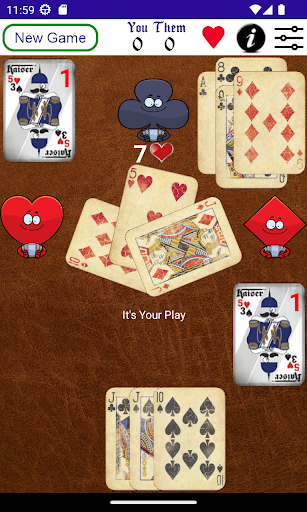 Android application Kaiser The Card Game screenshort