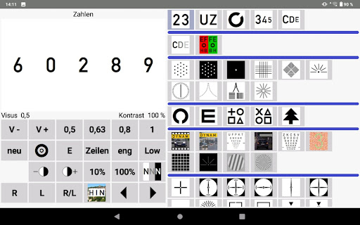 MultiVisusControl Screen 3