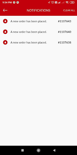 Android application ladybug Merchant screenshort