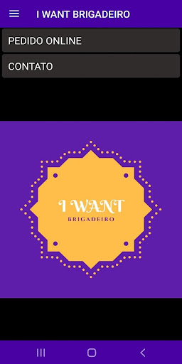 Android application I Want Brigadeiro screenshort