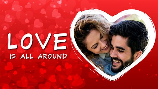 Android application Love Photo Frame 2024 screenshort