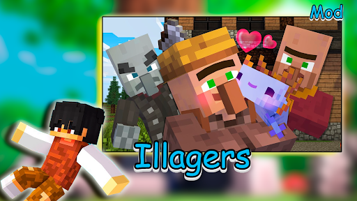 Villagers PE Minecraft Mods