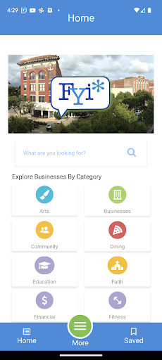 Android application FYi* South Georgia Connections screenshort