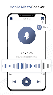 MobileMic to Bluetooth Speaker