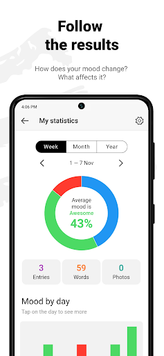 Answers: Diary & Mood Tracker Screen 3