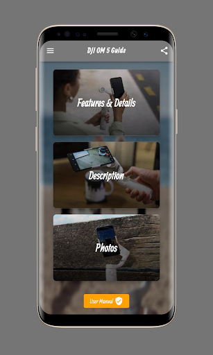 Android application DJI OM 5 Guide screenshort