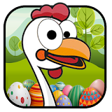 chicken eggs game icon
