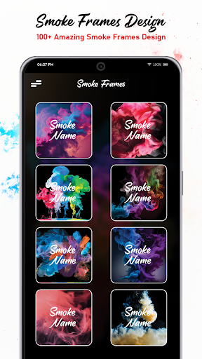 Smoke Effect 3D Name Art Maker Screenshot 3 - AppWisp.com