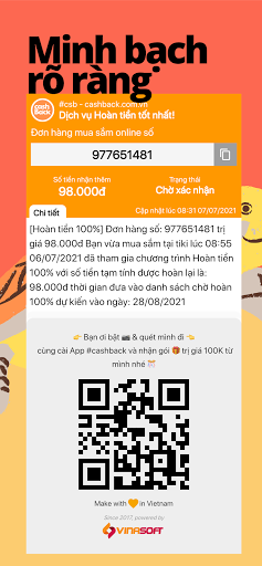CashBack Screen 3