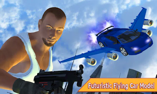 Flying Car Gangster LA