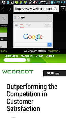 Webroot SecureWeb Browserのおすすめ画像2