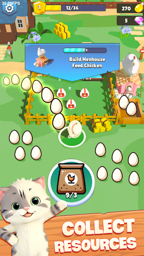 Little Cat Farm: Idle Tycoon Screen 2