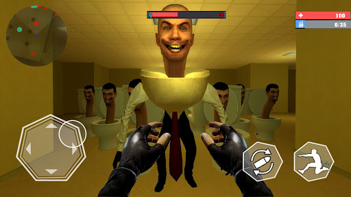 Nextbot In Backrooms Skibidi