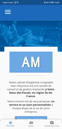 Android application Alain Meynieux screenshort