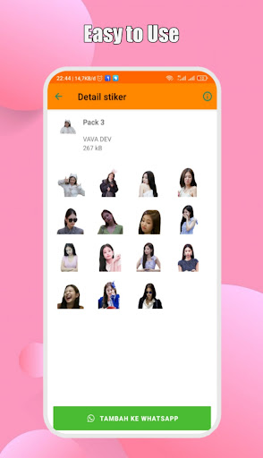 Jennie Blackpink Stickers - WAStickerApps