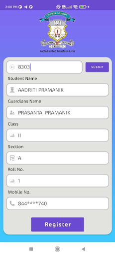 Carmel Pre-primary DGP Screen 3