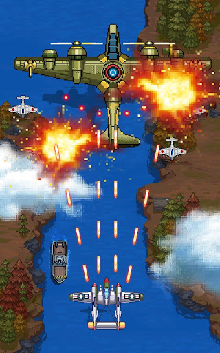 1945 Air Force Airplane Shooting Games Free Mod Unlimited Money 8 36 Download For Android
