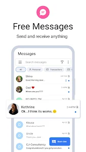 Pesan - Messages, text dan SMS