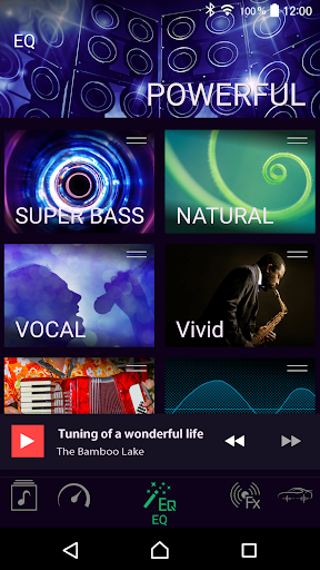 Android application Sound Tune screenshort