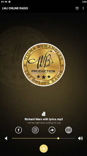 Android application WBS Online Radio screenshort