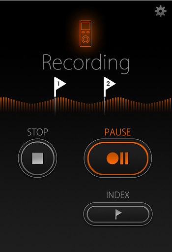 Olympus Audio Controller Bluet Screen 2