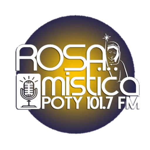 Rosa Mística Poty 101.7 Fm logo