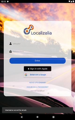 Android application Localizalia screenshort