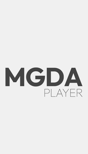 Android application mgda player screenshort