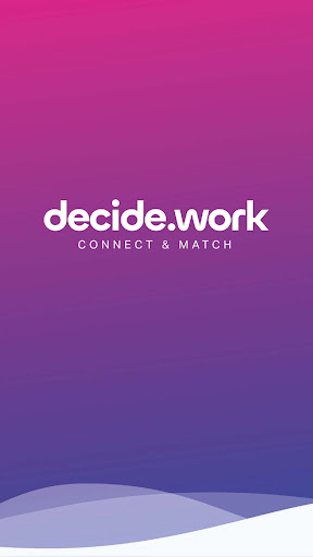 Android application decide.work screenshort