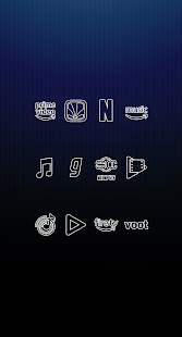 Fila - Icon Pack Captura de pantalla