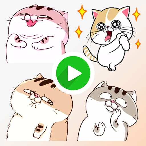 WASticker - Cute Cat Animated logo