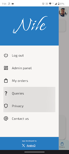 Nile app Screen 3