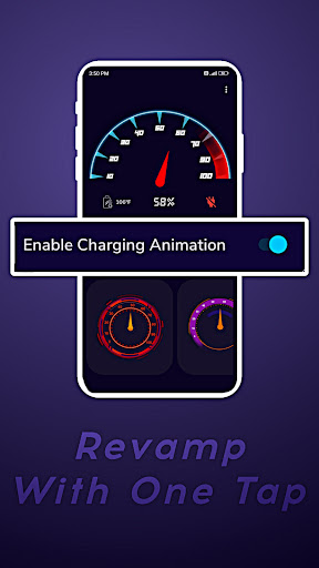 Speedometer Charging Animation Screen 3