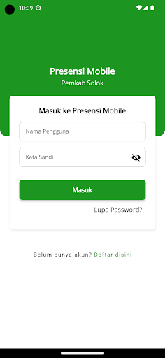 Presensi Mobile Solokkab Screen 2