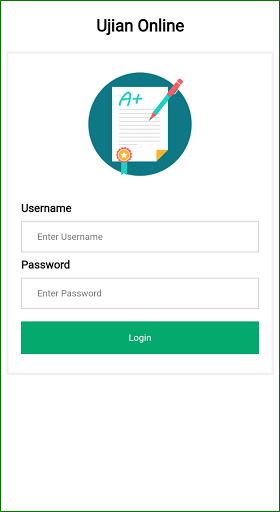 Ujian Online Madrasah/ Sekolah Screen 2