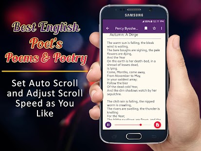 Best English Poems & Poetry Screenshot