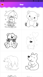 Super Bear - Coloring Pages