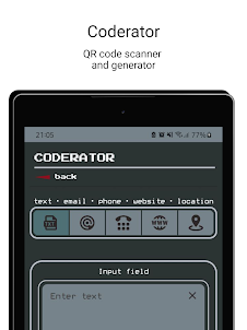 Coderator - QR code generator