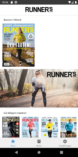 Android application Runner's World screenshort