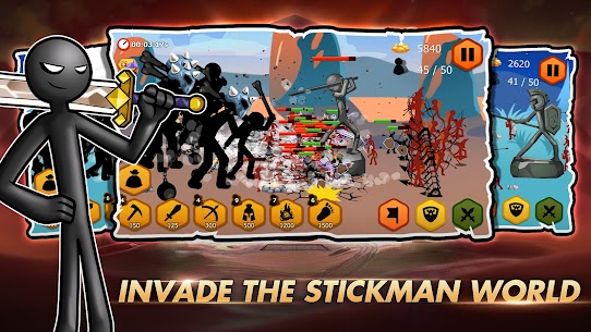 تحميل لعبة Stickman Battle مهكرة للاندرويد [آخر اصدار] 3