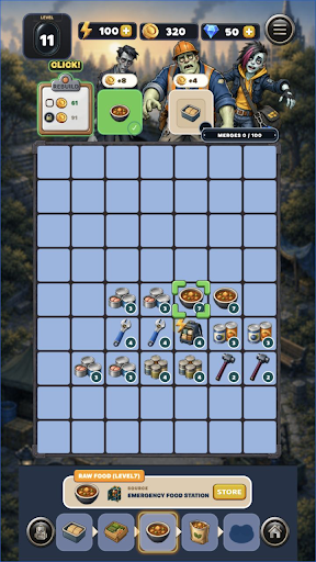 Merge Town: Zombie Apocalypse screenshot