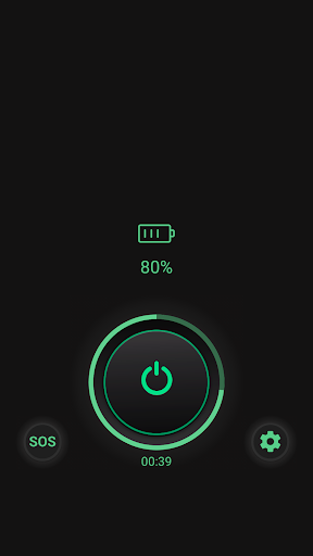 Screenshot of Bright Flashlight App Tactical