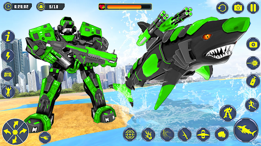 Dino Robot Car Transform Games – Applications sur Google Play